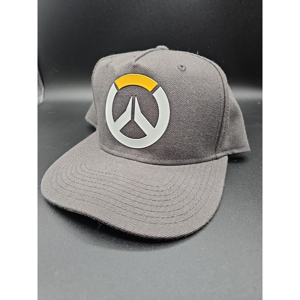 Overwatch Snapback Hat Gray Blizzard PlayStation Xbox Nintendo Switch PC L1